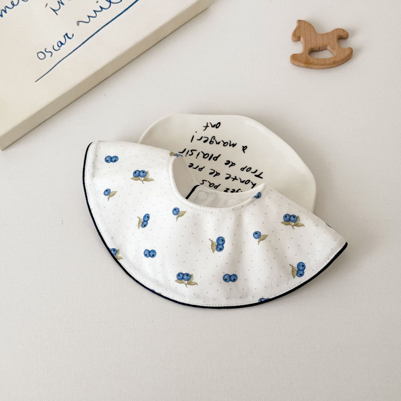 Kūdikio seilinukas iš medvilnės, atsparus vandeniui, dryžių raštas, 0–3 metų vaikams, unisex