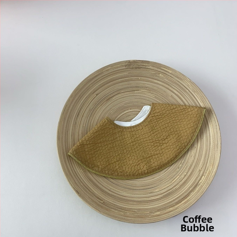 Kūdikio seilinukas iš medvilnės, atsparus vandeniui, dryžių raštas, 0–3 metų vaikams, unisex