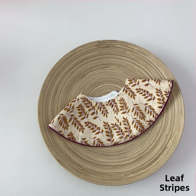 Kūdikio seilinukas iš medvilnės, atsparus vandeniui, dryžių raštas, 0–3 metų vaikams, unisex