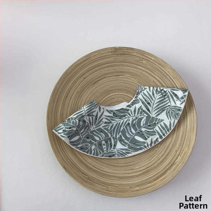 Kūdikio seilinukas iš medvilnės, atsparus vandeniui, dryžių raštas, 0–3 metų vaikams, unisex