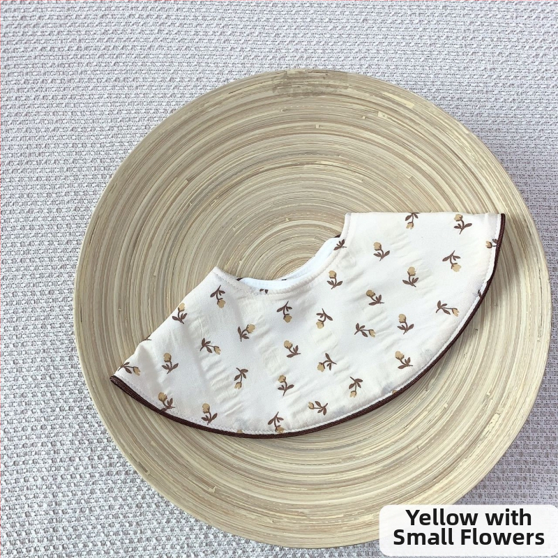 Kūdikio seilinukas iš medvilnės, atsparus vandeniui, dryžių raštas, 0–3 metų vaikams, unisex