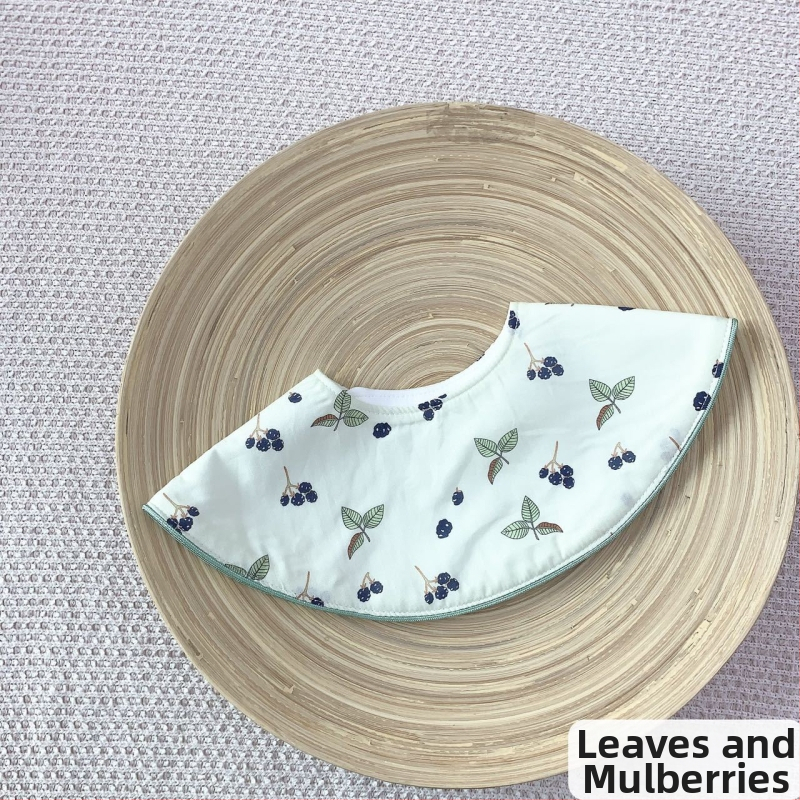 Kūdikio seilinukas iš medvilnės, atsparus vandeniui, dryžių raštas, 0–3 metų vaikams, unisex