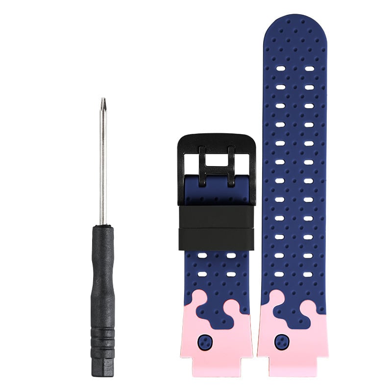 Yisong σιλικονούς λουρί για Little Genius smartwatch, κούμπωμα με καρφί, μοντέρνο στυλ