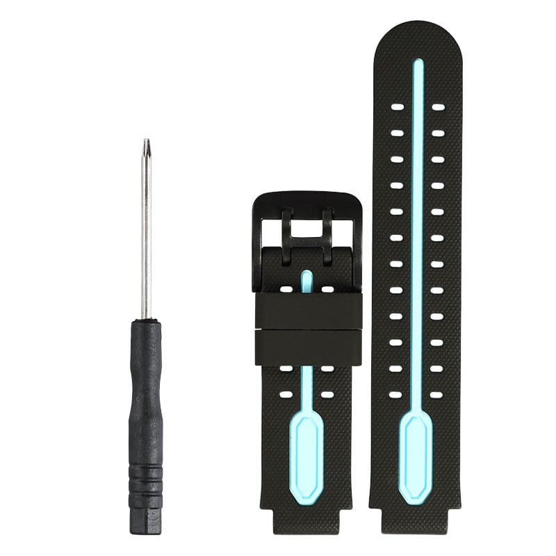 Yisong σιλικονούς λουρί για Little Genius smartwatch, κούμπωμα με καρφί, μοντέρνο στυλ