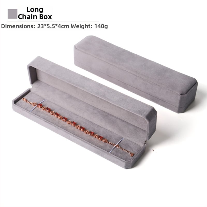 Astoņstūraina velūra juvelierizstrādājumu kaste, kompozītmateriāls, SSJH23, juvelierizstrādājumu iepakojums