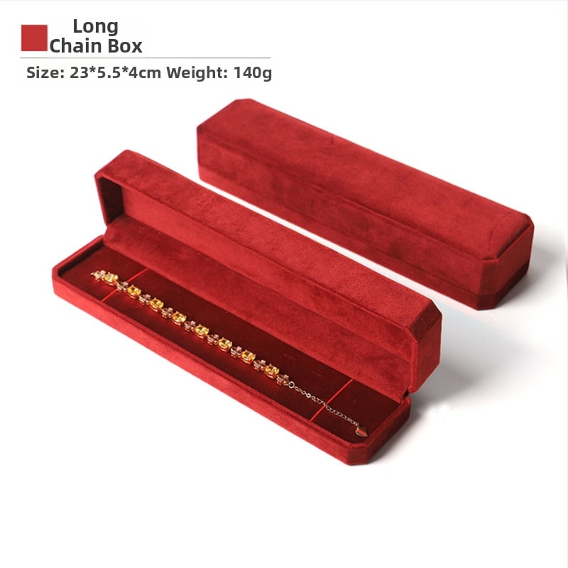 Astoņstūraina velūra juvelierizstrādājumu kaste, kompozītmateriāls, SSJH23, juvelierizstrādājumu iepakojums