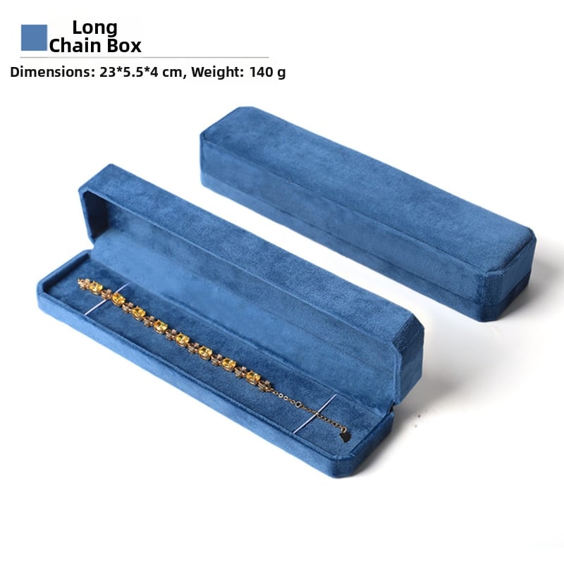 Astoņstūraina velūra juvelierizstrādājumu kaste, kompozītmateriāls, SSJH23, juvelierizstrādājumu iepakojums