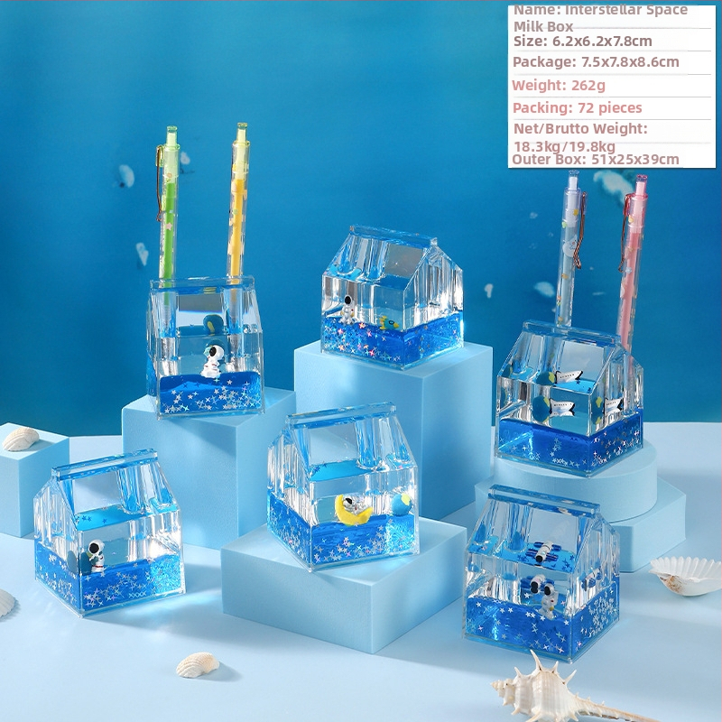 Akrilinis panda smėlio laikrodis biuro dekorui, karikatūrinis stilius, injekcinis formavimas