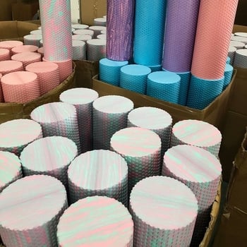 Joga kolonna no EVA materiāla, ciets putu konstrukcija masāžai apakšstilbiem – izcelsme Yiwu, Zhejiang