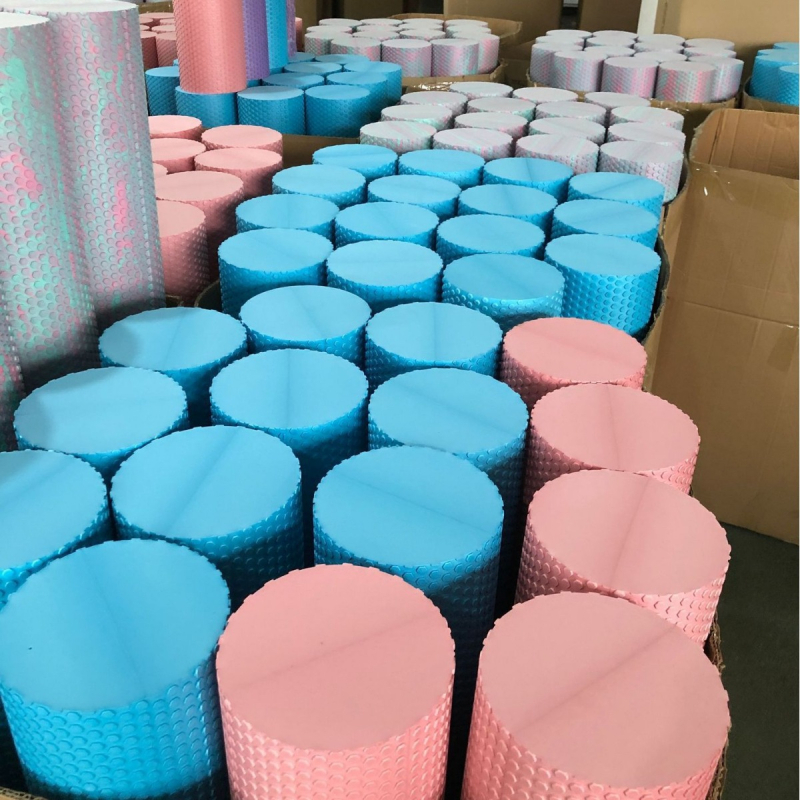 Joga kolonna no EVA materiāla, ciets putu konstrukcija masāžai apakšstilbiem – izcelsme Yiwu, Zhejiang