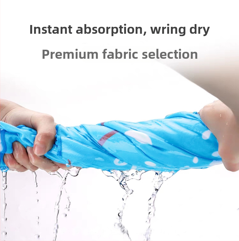 Detský kapucňový uterák – mikrovlákno, 200–300 g, 16 vlákien, potlačený