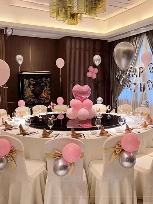 Decorațiune cu baloane personalizată pentru hotel și restaurant, decor pentru scenă de zi de naștare, cadou potrivit