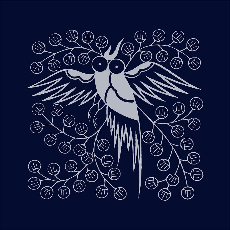 Tapiserie de perete în stil etnic Batik, bumbac, transfer termic digital, personalizabil pentru restaurante și spații comerciale