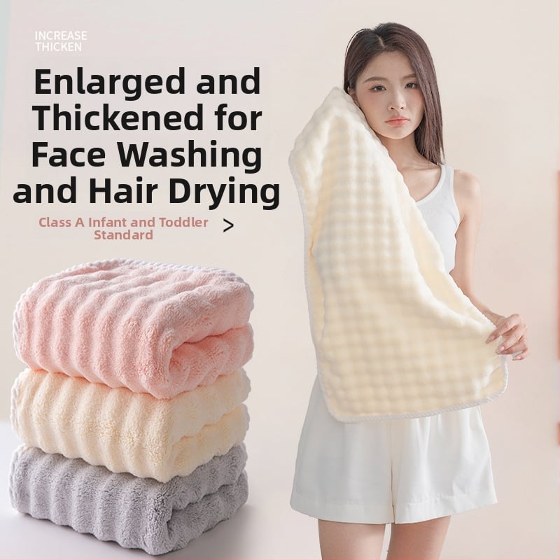 Veido rankšluostis iš Coral Fleece, 16 siūlų, 120 g, Siuvimas, Personalizavimas prieinamas