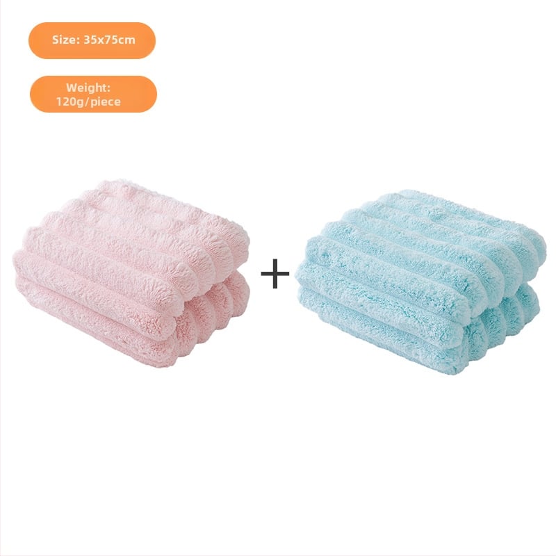 Veido rankšluostis iš Coral Fleece, 16 siūlų, 120 g, Siuvimas, Personalizavimas prieinamas