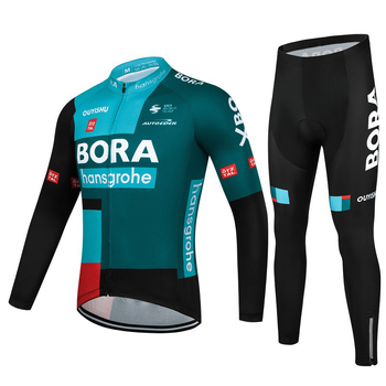 Unisex ilgomis rankovėmis dviračių komplektas kelių ir kalnų dviračiams, kvėpuojantis, greitai džiūstantis, rudens sezonui