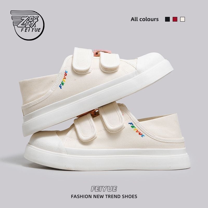 Feiyue ženske tenisice s mrežastim gornjim dijelom, proljeće–ljeto 2025, lagane i prozračne, vulkanizirana gumena đon, vezanje na šnure, ležerni stil