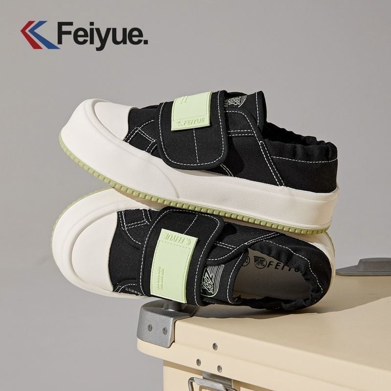 Feiyue ženske tenisice s mrežastim gornjim dijelom, proljeće–ljeto 2025, lagane i prozračne, vulkanizirana gumena đon, vezanje na šnure, ležerni stil