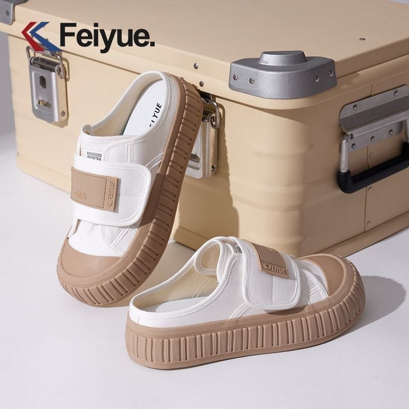 Feiyue ženske tenisice s mrežastim gornjim dijelom, proljeće–ljeto 2025, lagane i prozračne, vulkanizirana gumena đon, vezanje na šnure, ležerni stil