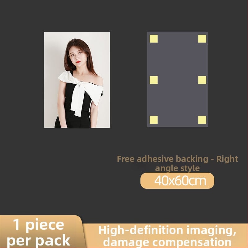 Ακρυλικό καθρέφτης τοίχου με αυτοκόλλητο — διακοσμητικό πάνελ για πόρτες ντουλάπας, ολόσωμο καθρέπτης μακιγιάζ