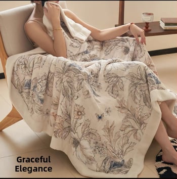 tx1449 Flanel deka | Akril vlakno | 300 g masa | Kvaliteta I. klase | Jednostavan stil