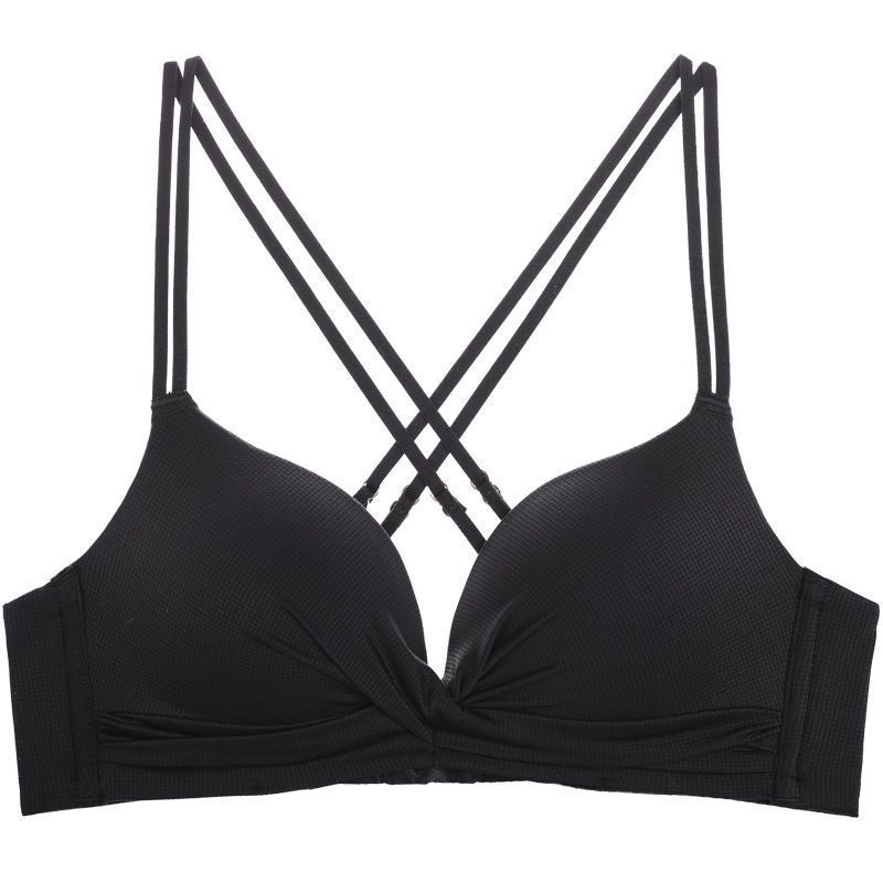 Bešavni grudnjak set za mali bust, bez žica, bez šavova, 3/4 košarica