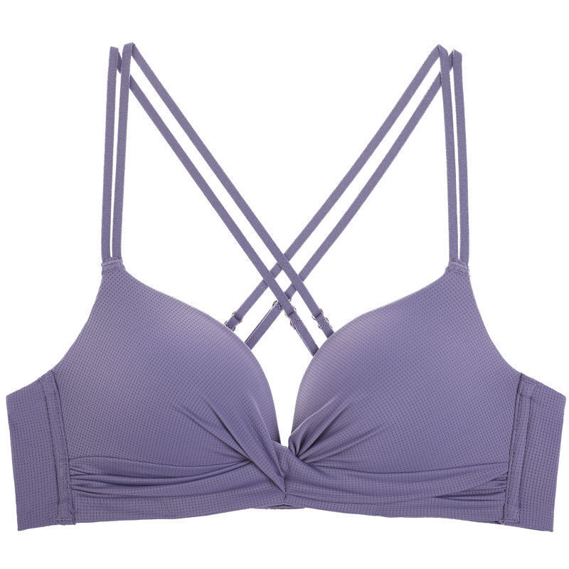 Bešavni grudnjak set za mali bust, bez žica, bez šavova, 3/4 košarica