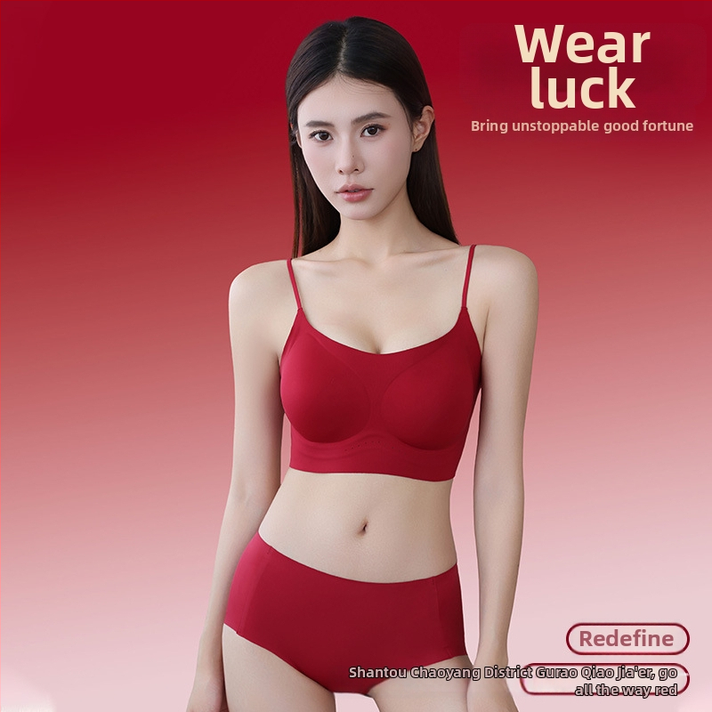 Moterų liemenėlių komplektas, be siuvimo, pilna puodelio, plonas formuotas puodelis, nailono audinys, be plieno karkaso