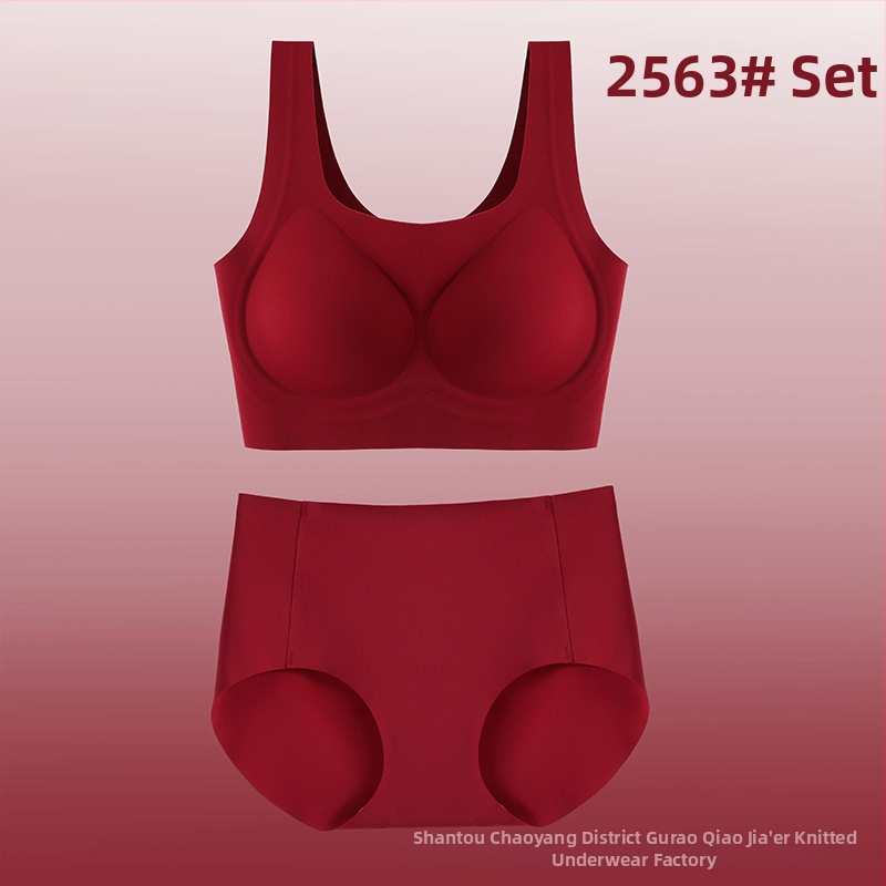 Moterų liemenėlių komplektas, be siuvimo, pilna puodelio, plonas formuotas puodelis, nailono audinys, be plieno karkaso