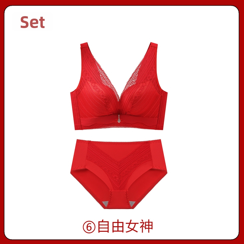 Nėrinių liemenėlės komplektas su 3/4 taurėmis, belaidis, fiksuoti petnešos, nugaros užsegimas su keturiomis eilėmis