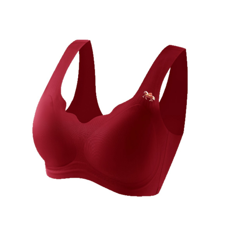 Be siuvimo želės juostelių liemenėlės komplektas, 3/4 puodelio, vidutinio dydžio kaušelis, nailoninė medžiaga, įdėklas spandekso, dovanų dėžutė