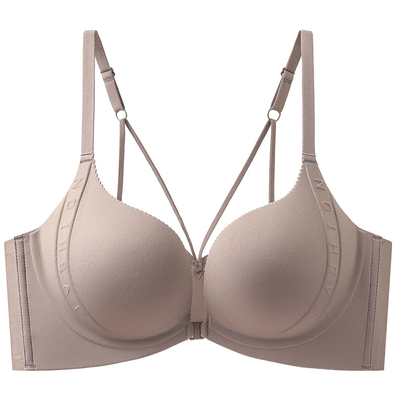 2025 novi grudnjak s prednjim kopčanjem za male grudi, skuplja i podiže bočne grudi, protiv opuštanja, bežični, lijep leđa, set grudnjaka