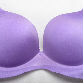 Sutien wireless, cupă netedă, 3/4 cupă, bretele detașabile duble, închidere spate cu trei rânduri