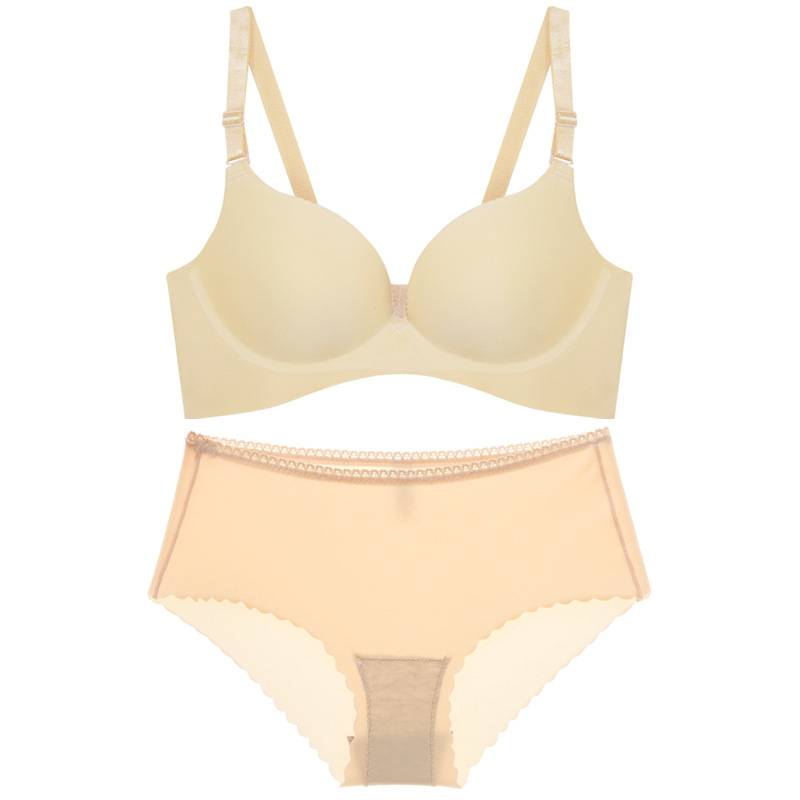 Sutien wireless, cupă netedă, 3/4 cupă, bretele detașabile duble, închidere spate cu trei rânduri
