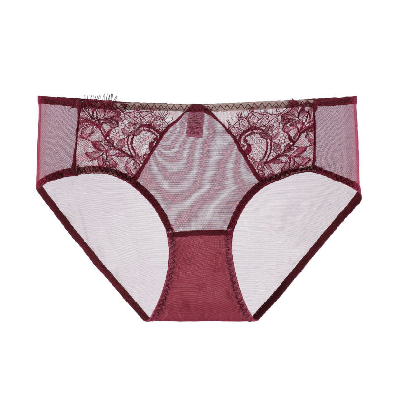 Set de sutiene Push-Up cu underwire, adunare laterală, dantelă brodată, design încrucișat, respirabil