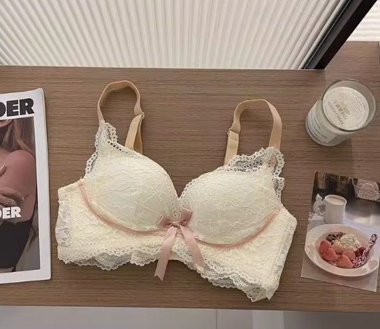 Seksi grudnjak bez žice za lijep leđa, za mali bust, set s podesivim stražnjim zatvaračem, push-up efekt