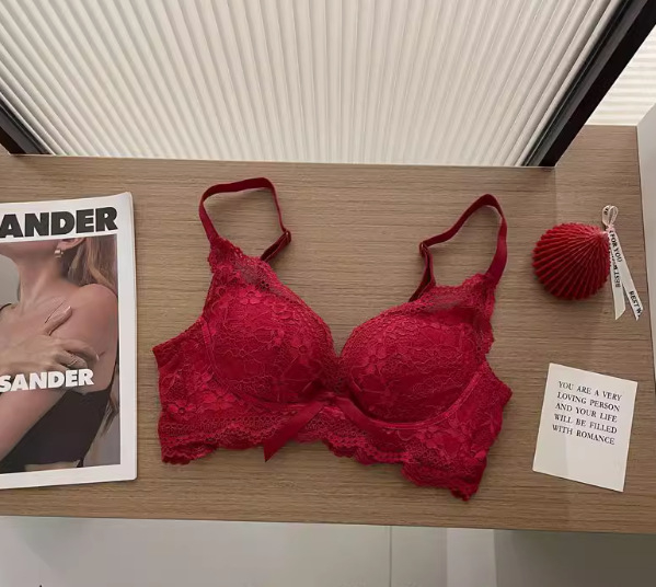 Seksi grudnjak bez žice za lijep leđa, za mali bust, set s podesivim stražnjim zatvaračem, push-up efekt
