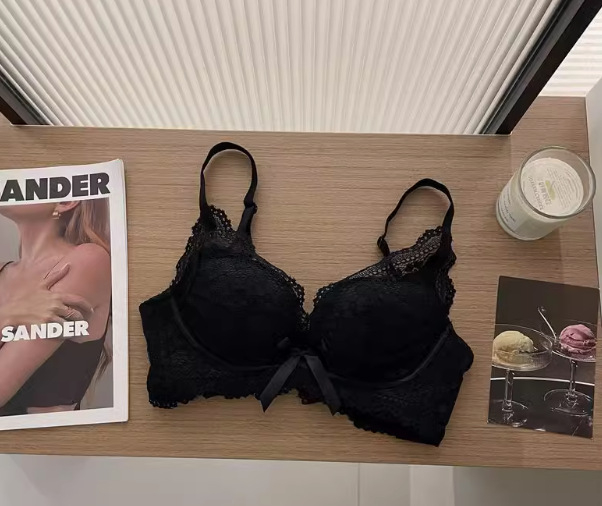 Seksi grudnjak bez žice za lijep leđa, za mali bust, set s podesivim stražnjim zatvaračem, push-up efekt