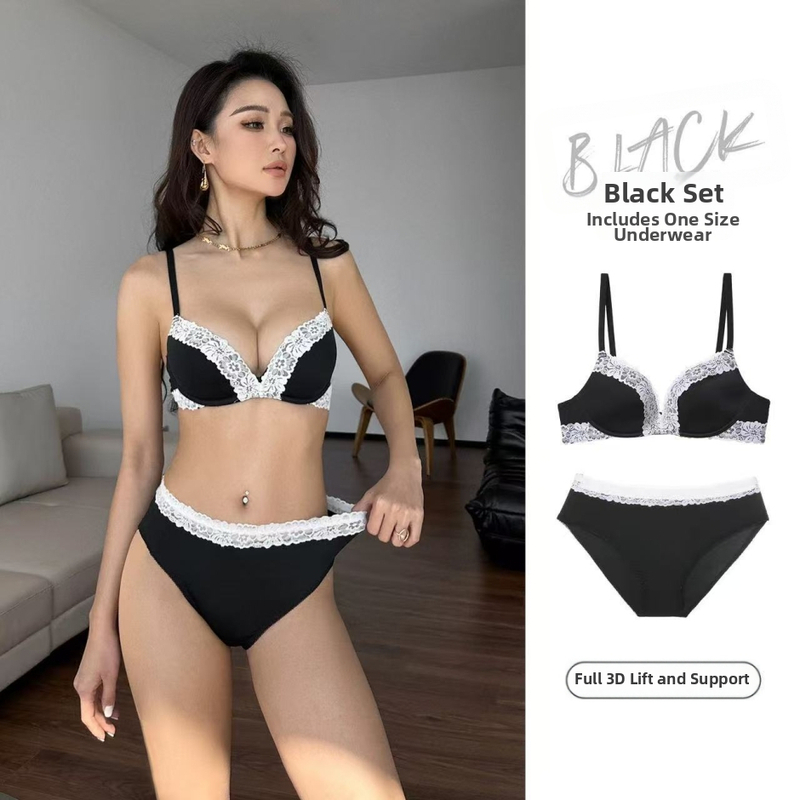 Sutien s V-dekoltom, leopard print, za manje grudi, seksi grudnjak bez žice, čipkasti