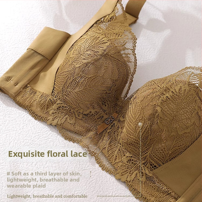 Set grudnjaka s 3/4 košaricom, tanke oblikovane košarice, fiksni dvostruki naramenici, prozračan, push-up