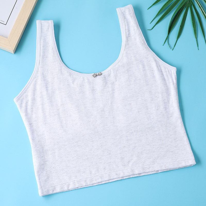 Djevojački pamučni top za ljeto, uzrast 9–13 godina, 1. stupanj razvoja, udoban i prozračan