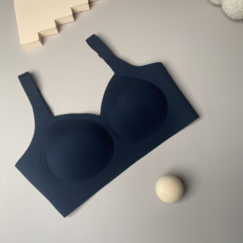 Plus-size ženski grudnjak za velike grudi, prozračan, bez žice, s učinkom skupljivanja, svakodnevna udobnost