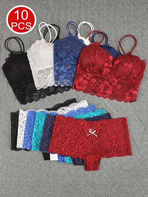 Čipkasti bralet, glavni materijal najlon, podstava pamuk, košarice s ušima zeca, tradicionalni oblik