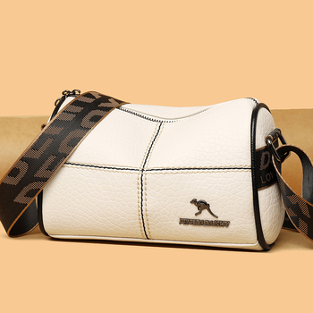 PU pečių rankinė miesto paprastumo stiliui, Boston stiliaus, ovali forma, užtrauktukas uždarymas