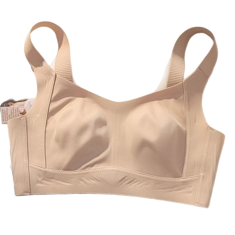 Najlon sportski grudnjak s punim košaricama, tanke oblikovane košarice, fiksne dvostruke naramenice, stražnje četiri reda kukica, prozračan