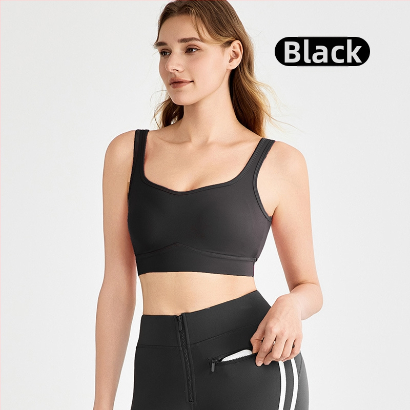 Ženski sportski grudnjak od Lycra s 3/4 oblikovanim košaricama, čvrste dvostruke naramenice, materijal Nylon Nude Lycra