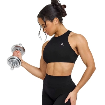 Joga sportski grudnjak top s umetkom za prsni koš, otporan na udarce, visoka elastičnost, prozračan, brzo suši, uski kroj, dužina prsa, 75% najlon, 25% spandex