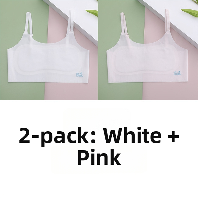 Tütarlaste camisol-bra arengu jaoks, 8–14a, nailon/elastaan segu, U-kujuline kaelus, vooder viskoos/mulberry siid/elastaan