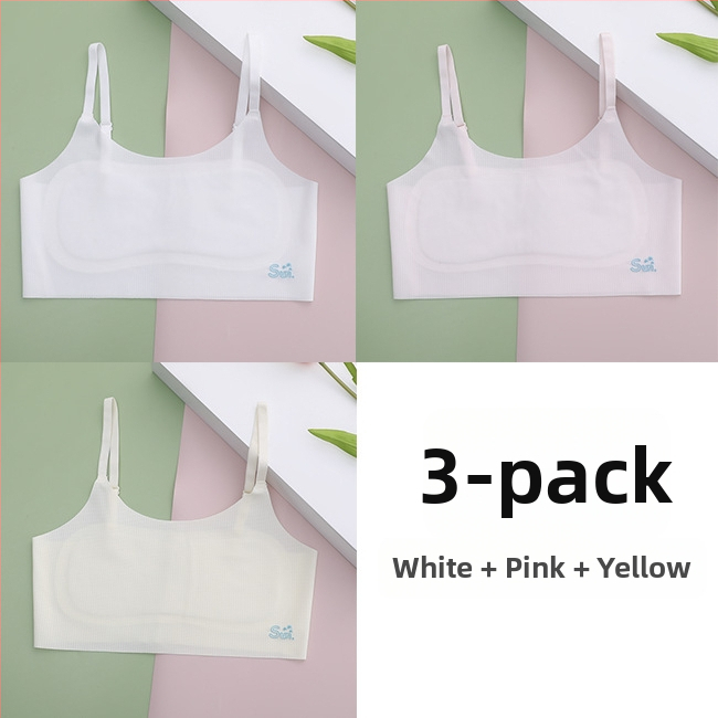 Tütarlaste camisol-bra arengu jaoks, 8–14a, nailon/elastaan segu, U-kujuline kaelus, vooder viskoos/mulberry siid/elastaan