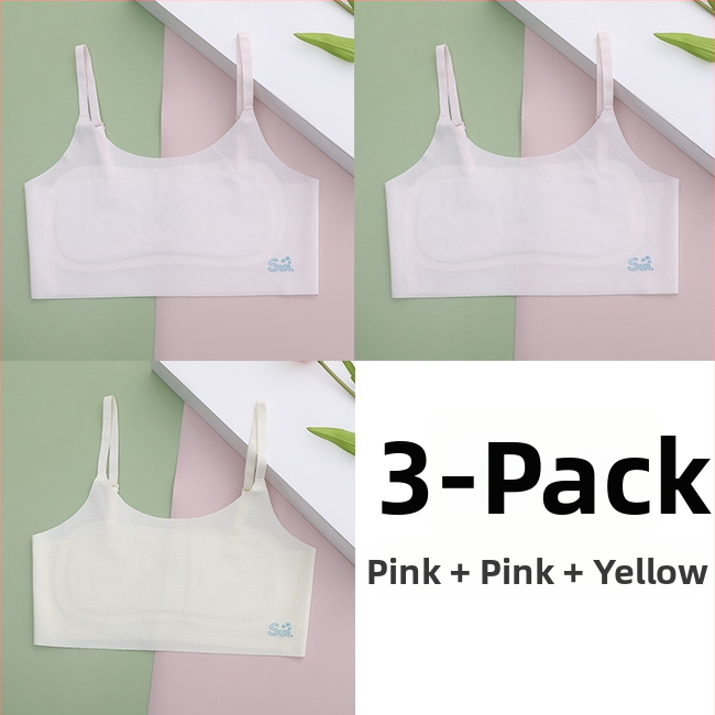 Tütarlaste camisol-bra arengu jaoks, 8–14a, nailon/elastaan segu, U-kujuline kaelus, vooder viskoos/mulberry siid/elastaan